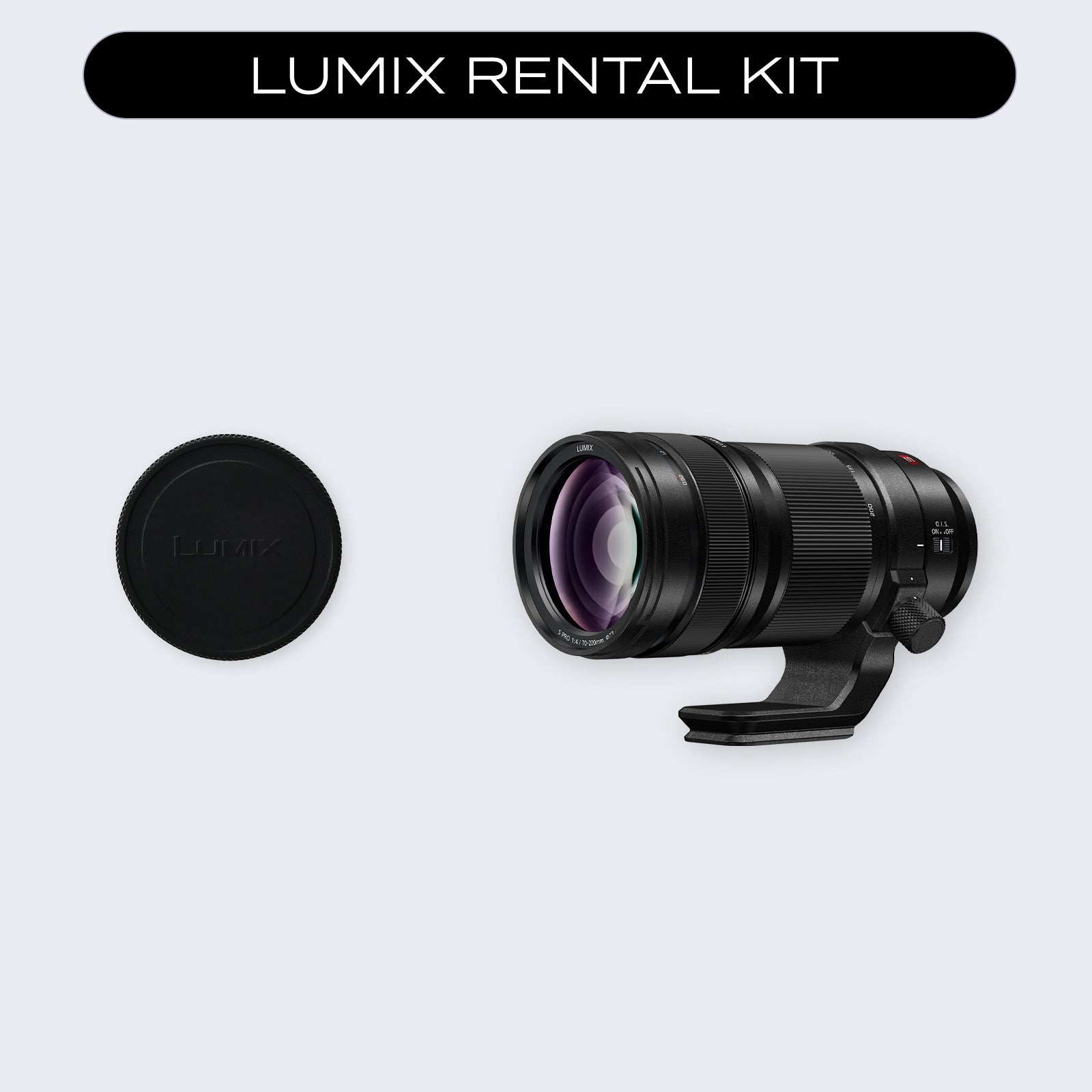 LUMIX G Series Lens LEICA Rental Kit - G 100-400mm F4-6.3
