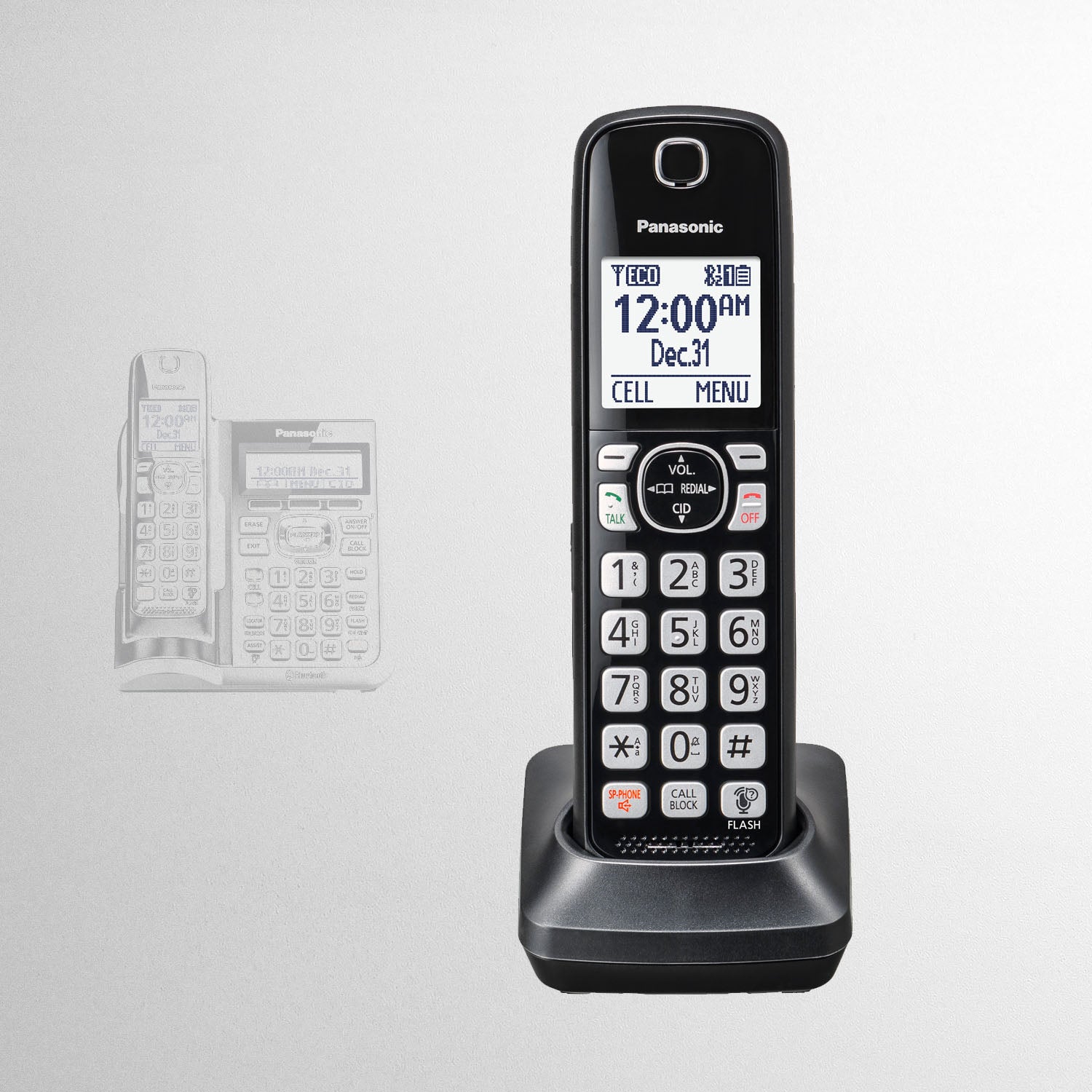 Panasonic Cordless Phone Accessory Handset TGF5 Series - KX-TGFA51B