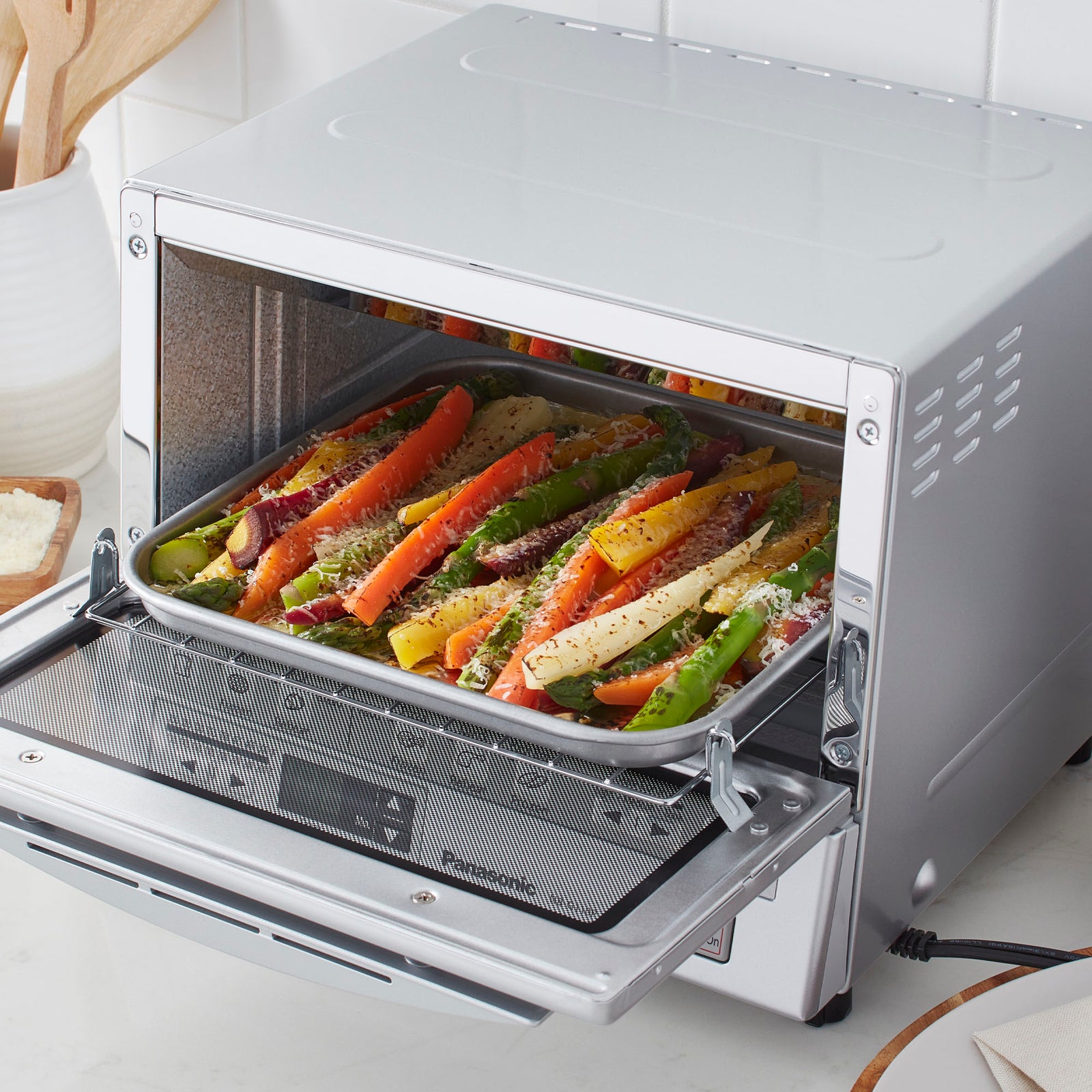 Panasonic FlashXpress™ Toaster Oven, 4Slice Toaster 1300W NBG110P