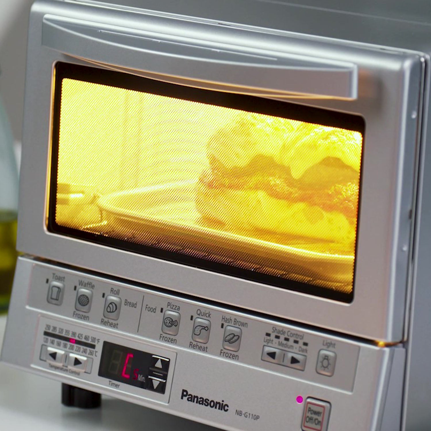Panasonic NB-G110P Flash Xpress Toaster Oven - Silver for sale online