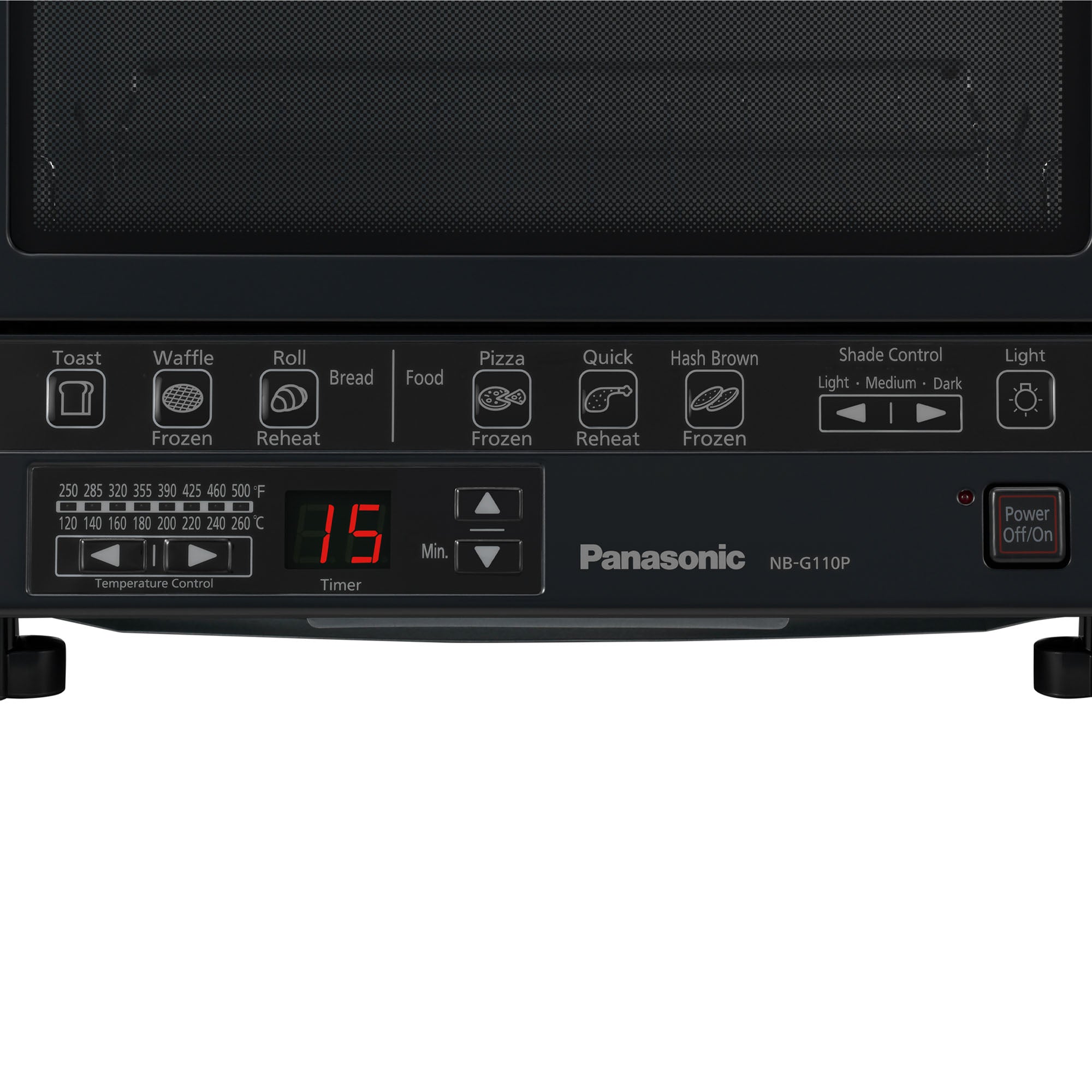 NBG110PW by Panasonic - FlashXpress 1300 Watt G110PW 4 Slice Toaster Oven  with Infrared Heating