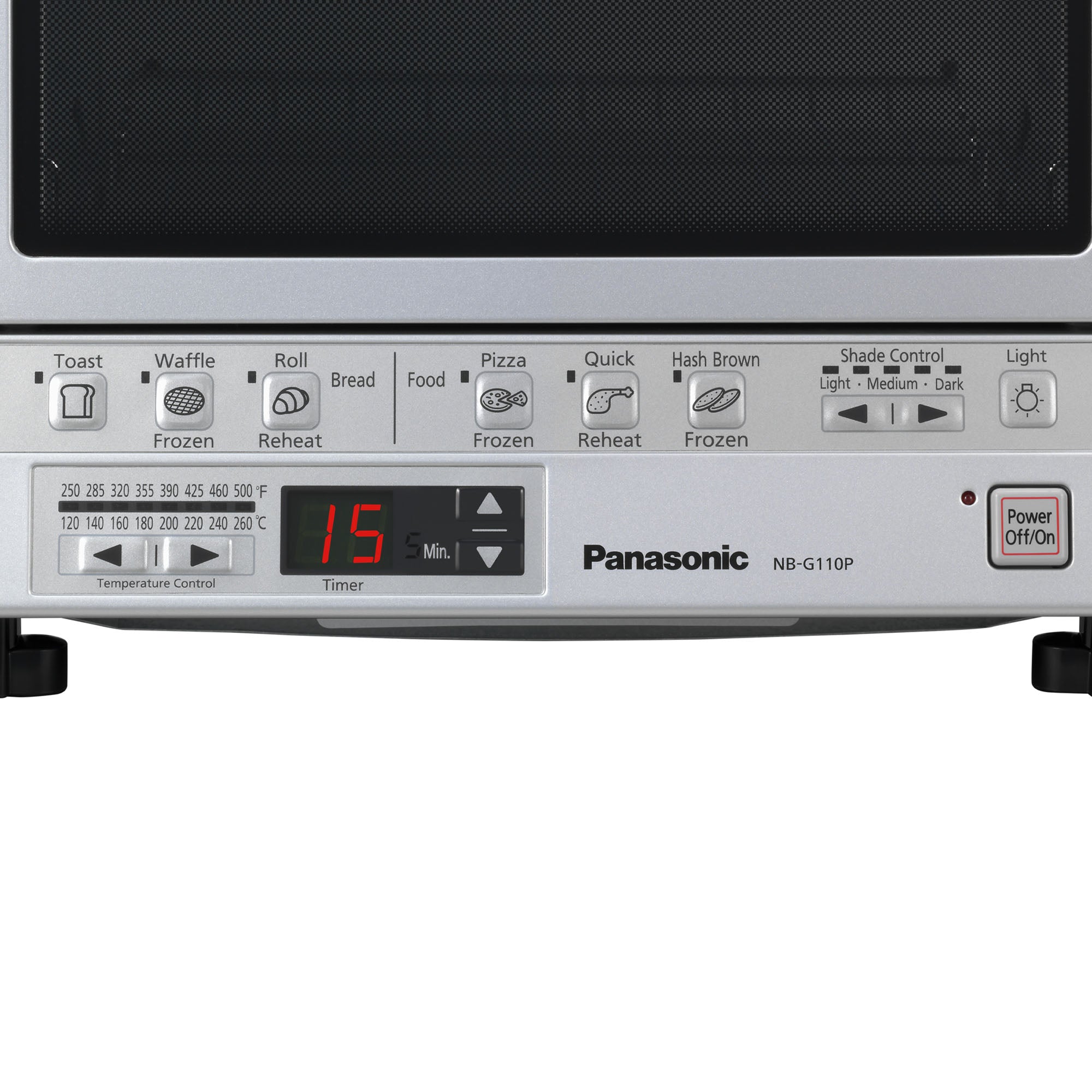 Panasonic flashxpress toaster oven in silver hotsell