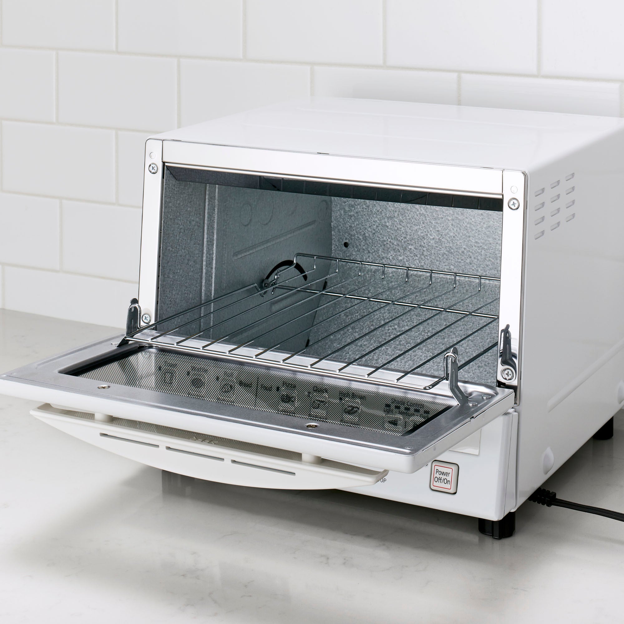 4-Slice Gray Toaster Oven