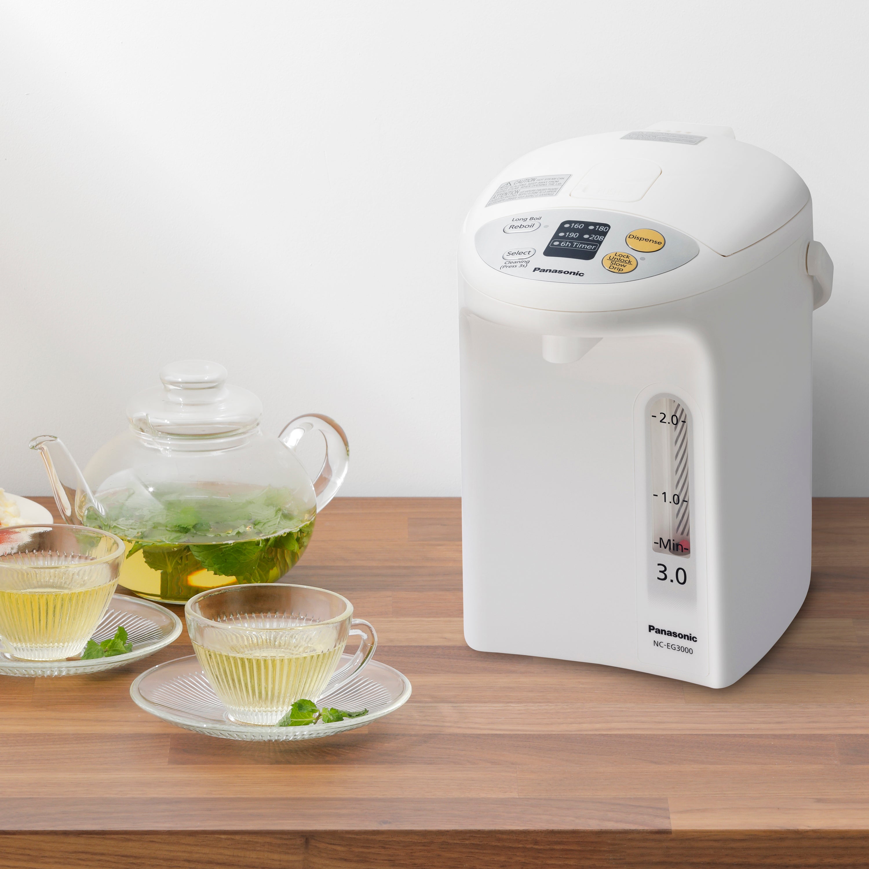 Electric Thermo Pot Water Boiler, 3.2 Quart