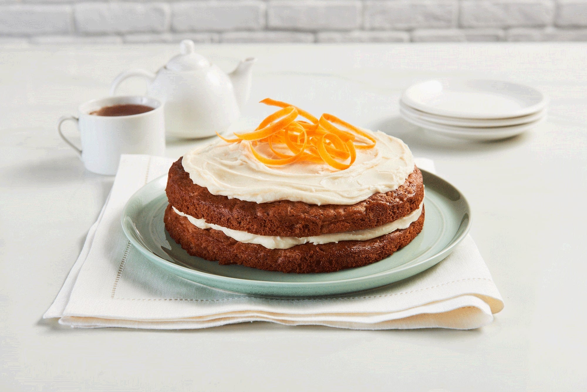 Gâteau aux carottes végétalien