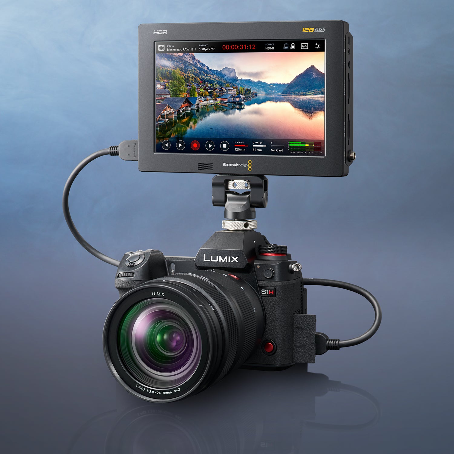 Panasonic LUMIX S1H Full Frame Mirrorless Camera Body Only - DC 