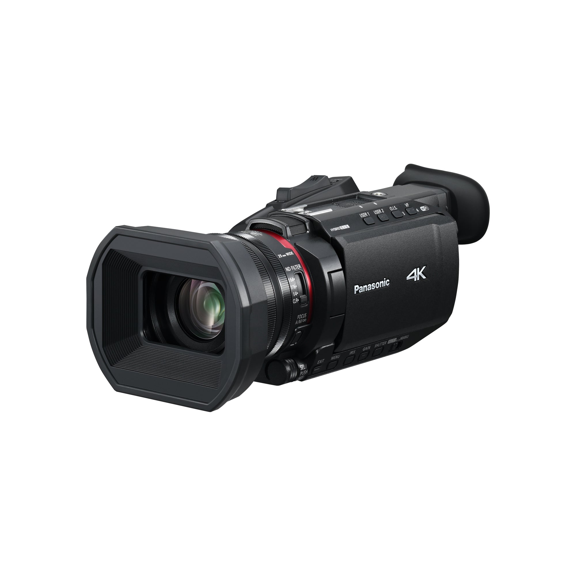 4K Pro Camcorder with 24X Optical Zoom + Livestream - X1600