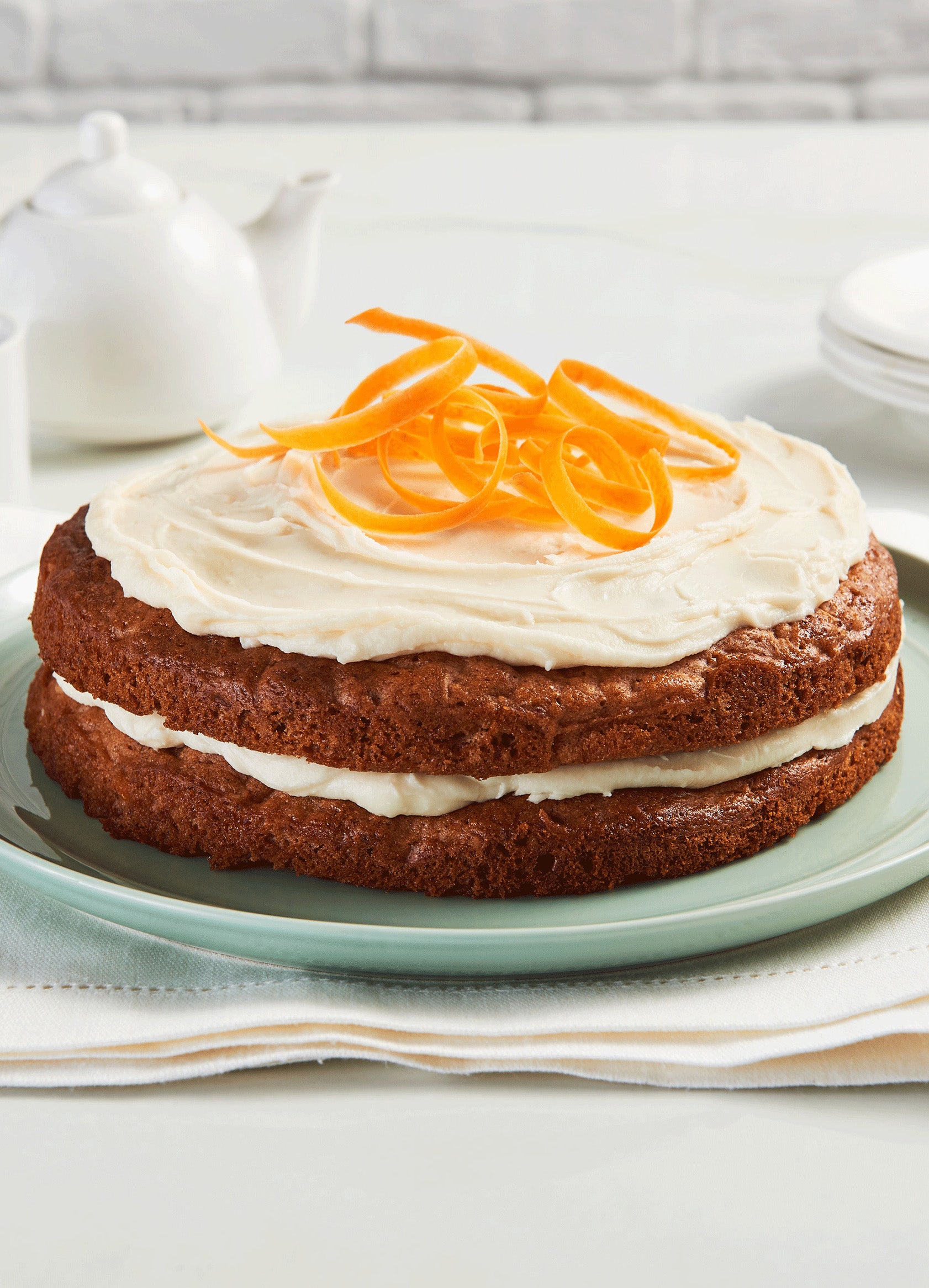 Gâteau aux carottes végétalien