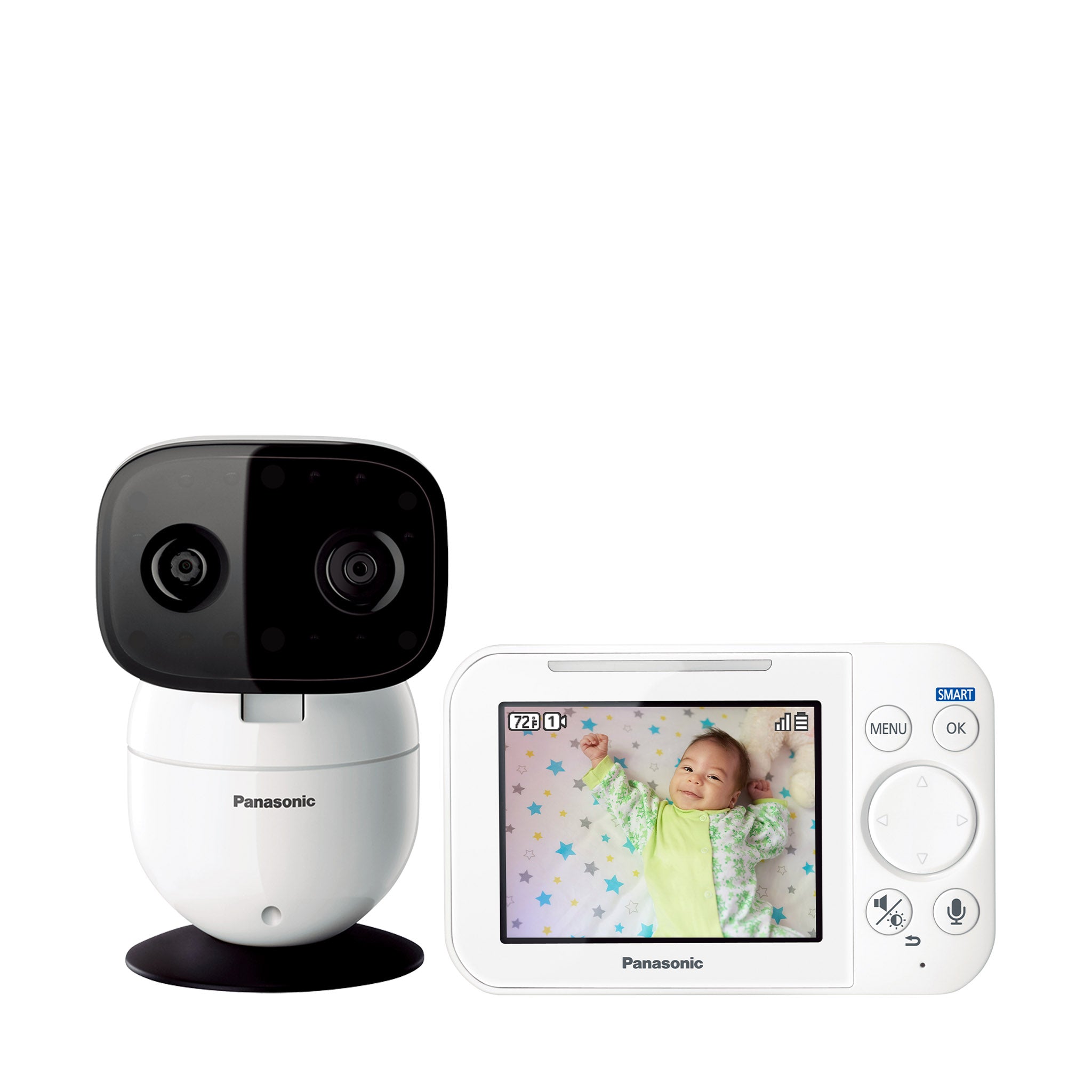 Monitor de video para bebés con cámara, cámara de