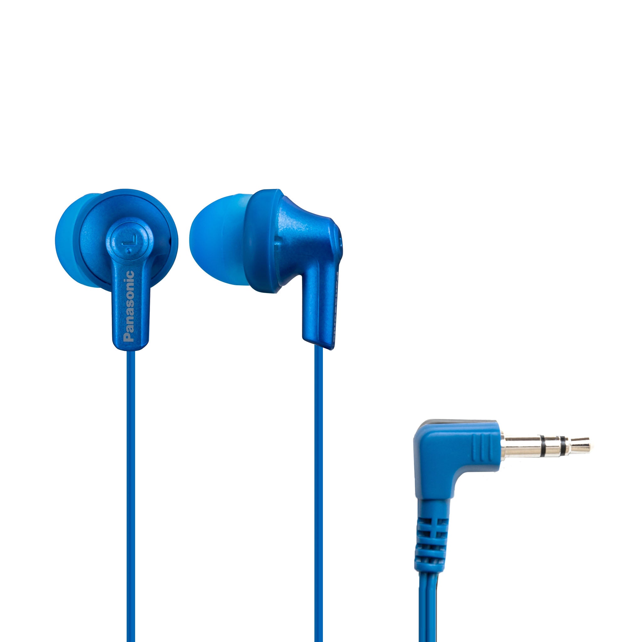 Panasonic ErgoFit In-Ear Earbud Headphones RP-HJE120 Jack 3.5mm Laptops - for with and Phones