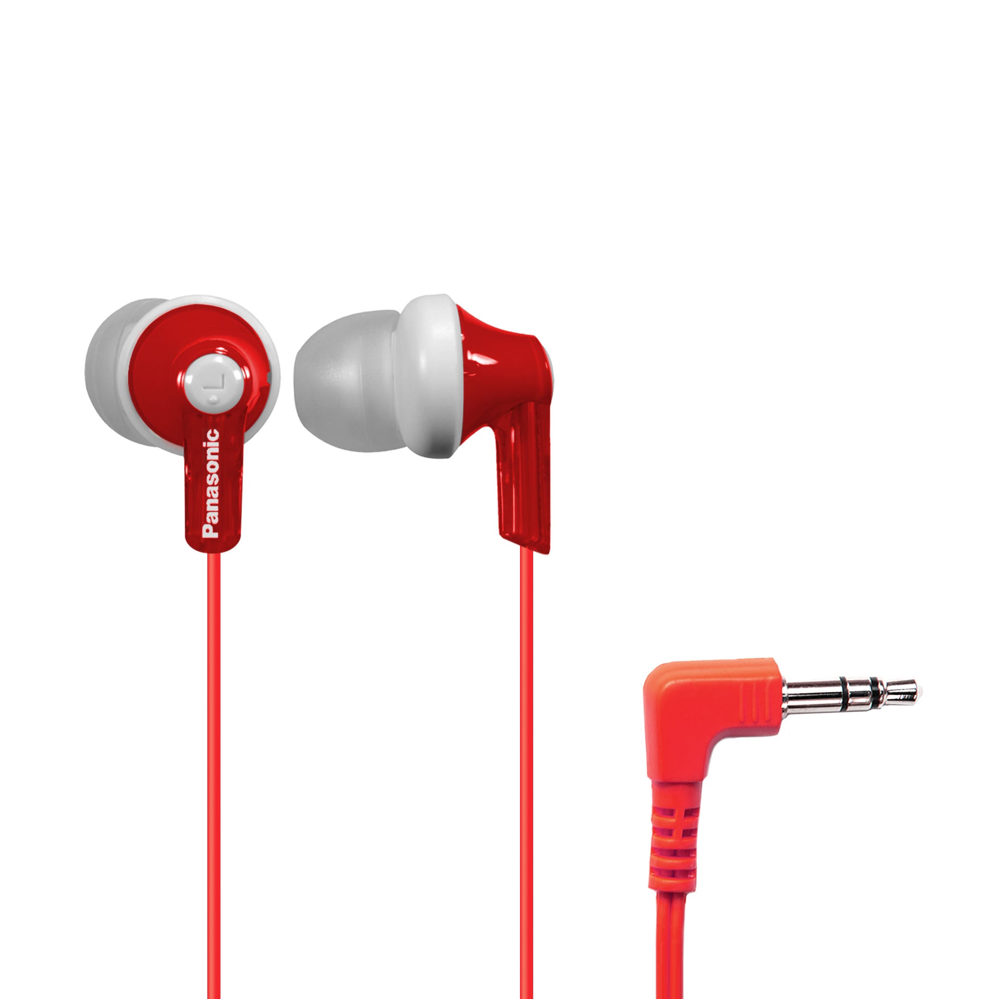 Panasonic ErgoFit In-Ear Earbud Headphones RP-HJE120 Laptops Phones with 3.5mm - for and Jack