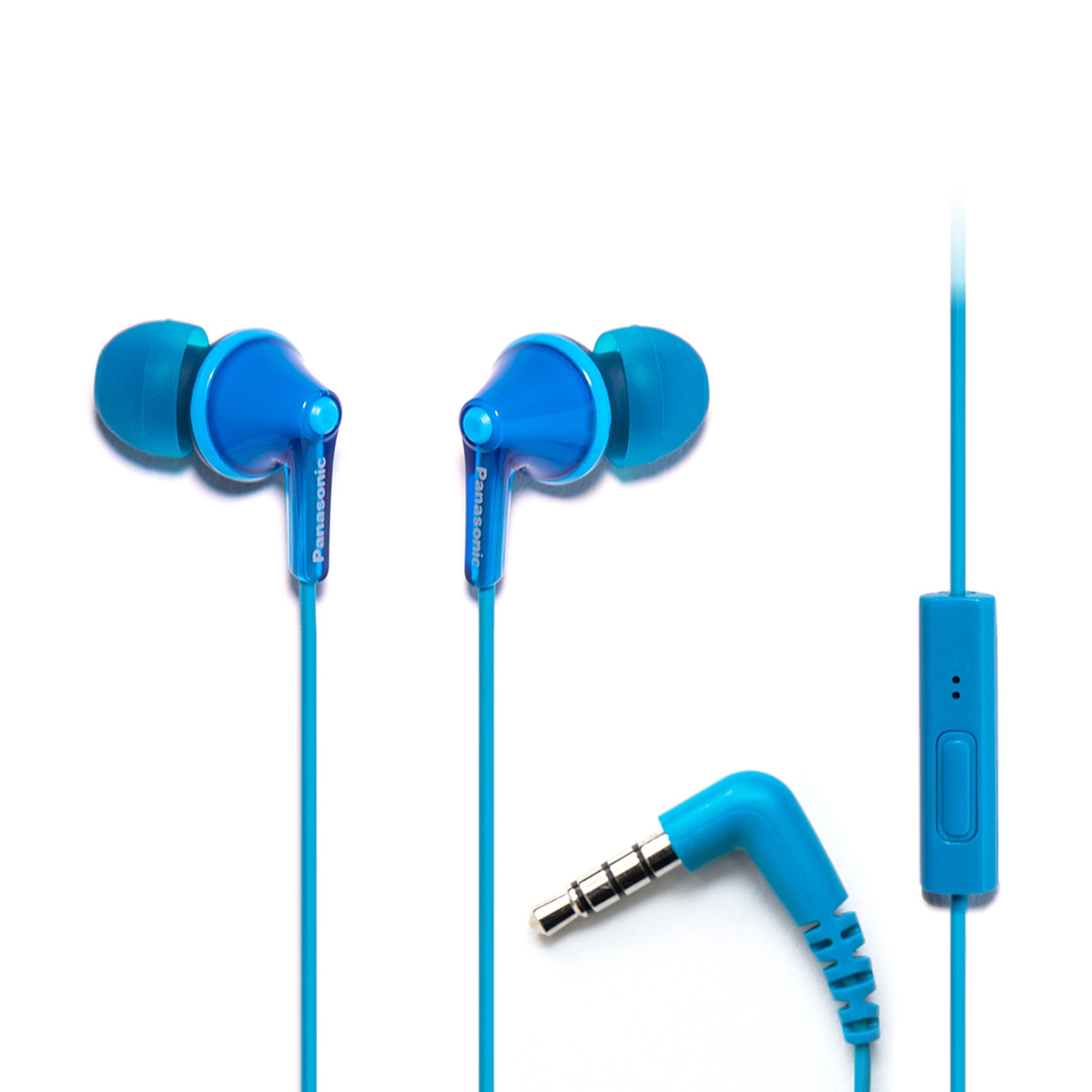 ErgoFit In-Ear Earbud Headphones with Microphone