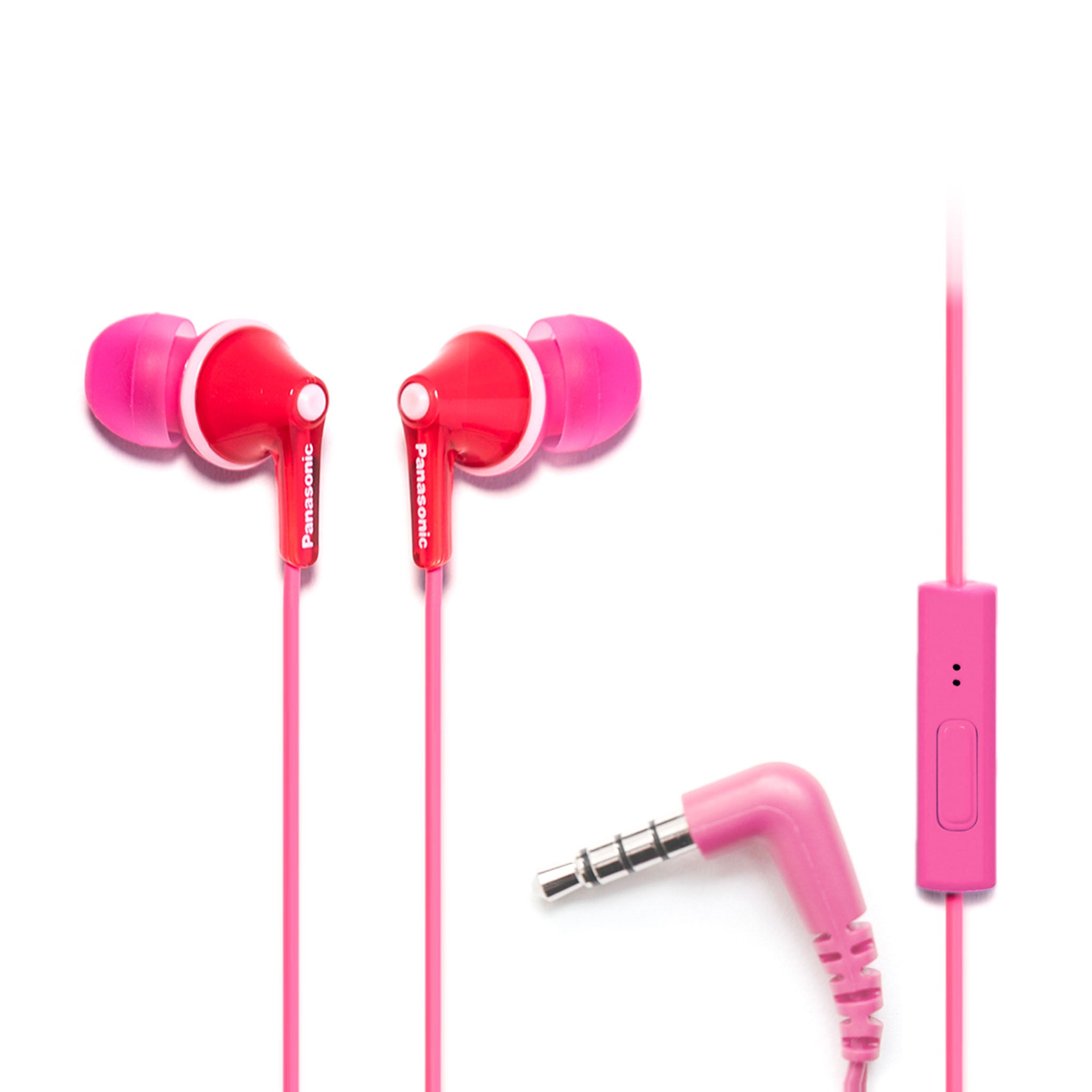 ErgoFit In-Ear Earbud Headphones with Microphone