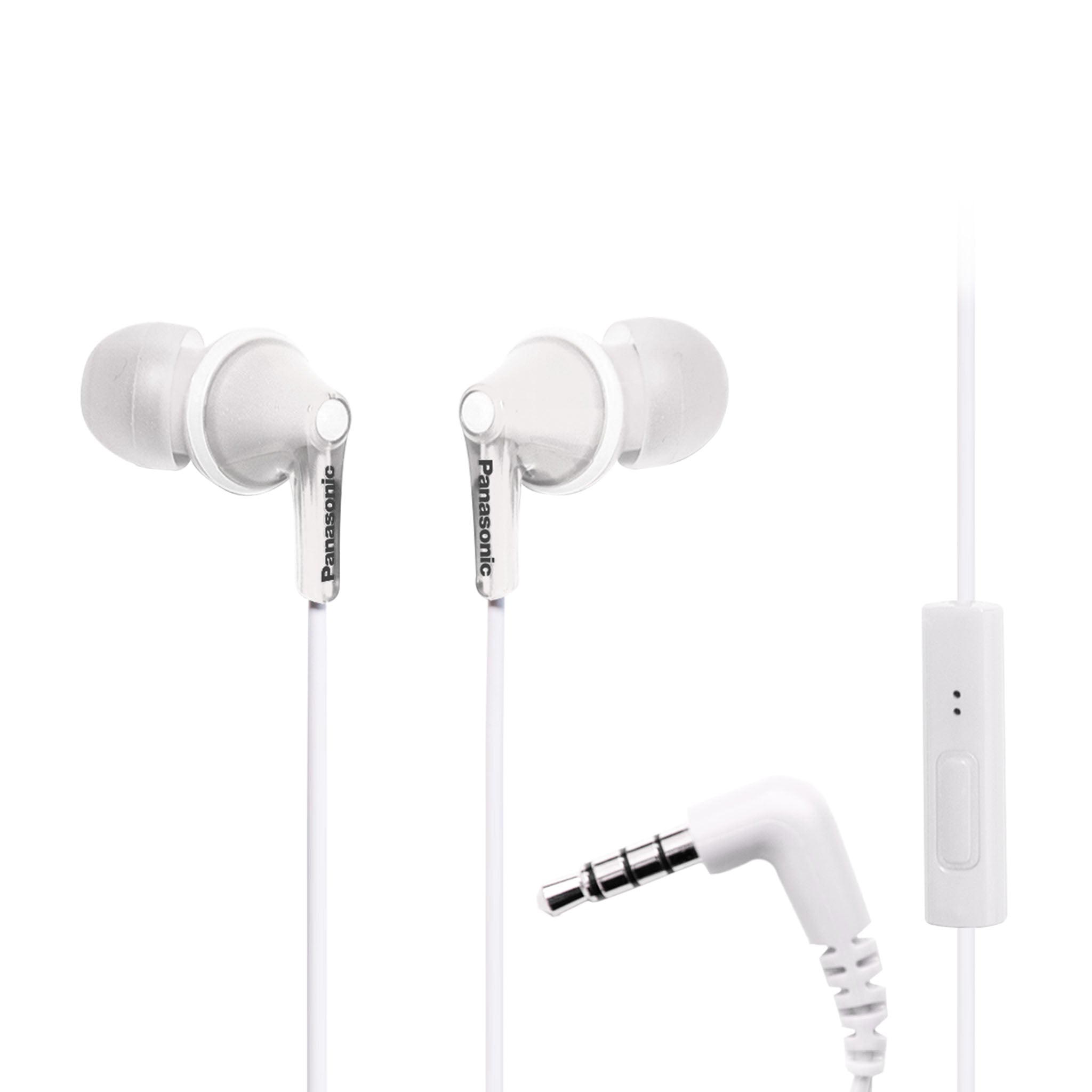 Panasonic ErgoFit In-Ear Earbud Headphones with Microphone - RP-TCM125