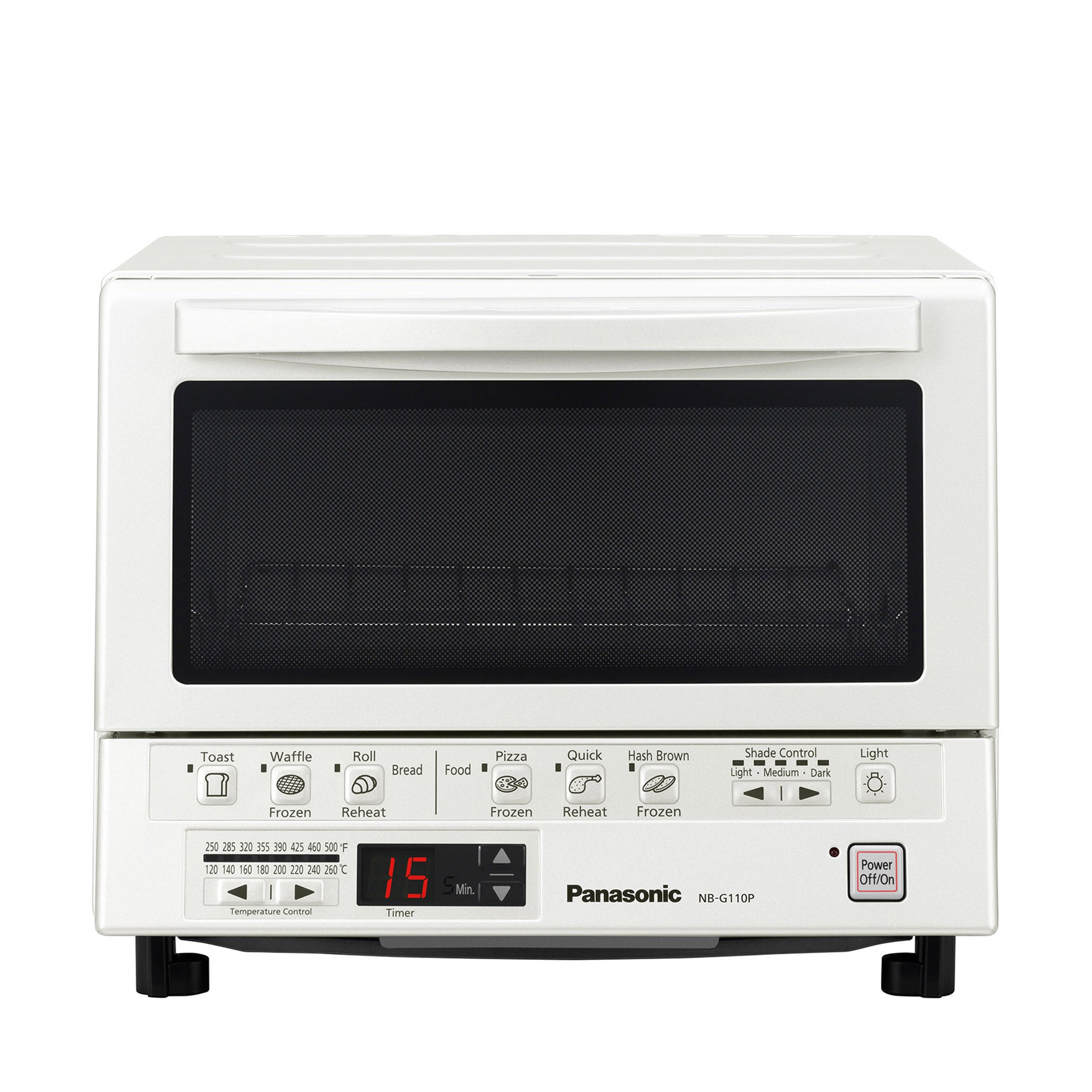 Panasonic FlashXpress Toaster Oven - 1300 W - 7.2 qt - Silver
