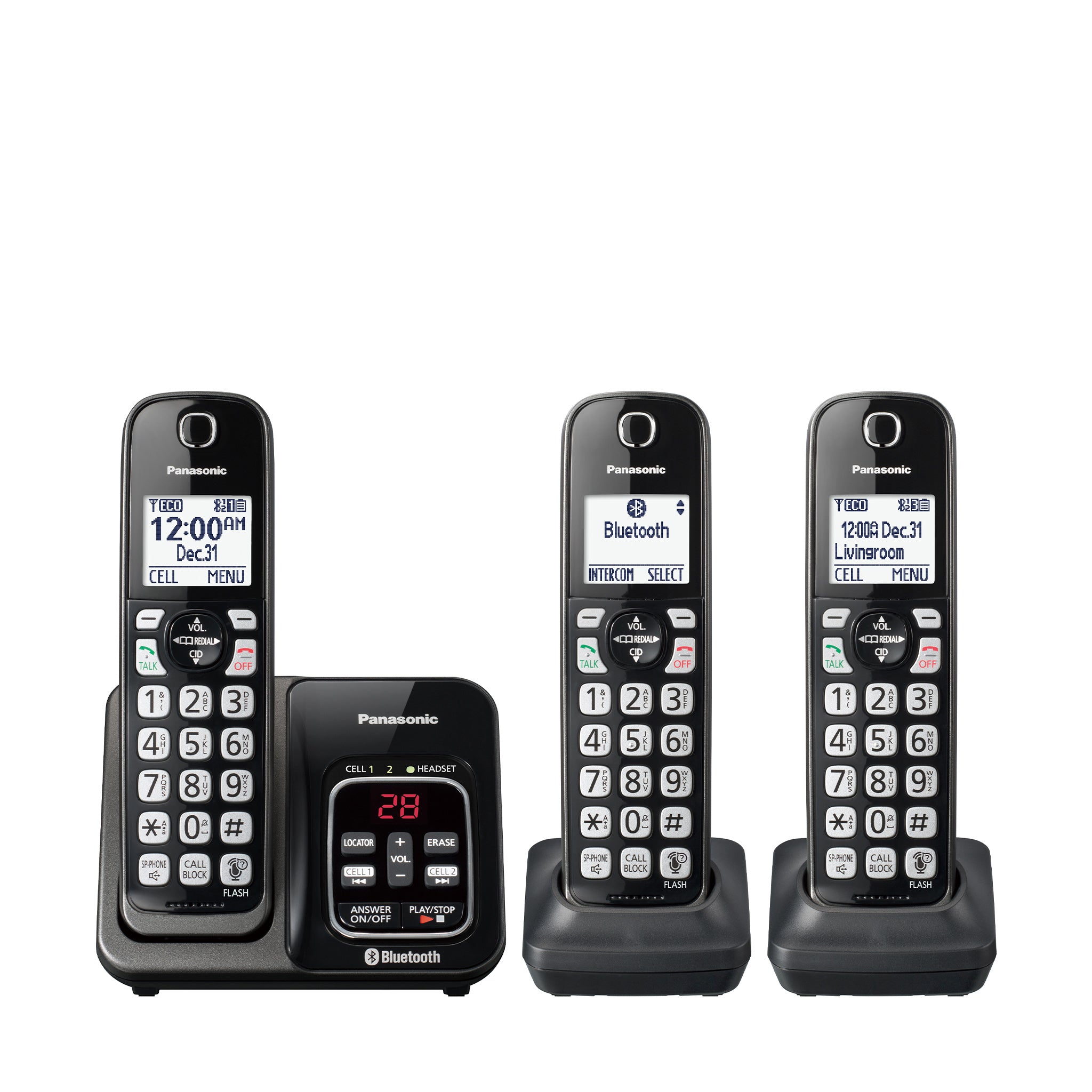 Téléphone sans fil Link2Cell - Série KX-TGD66x