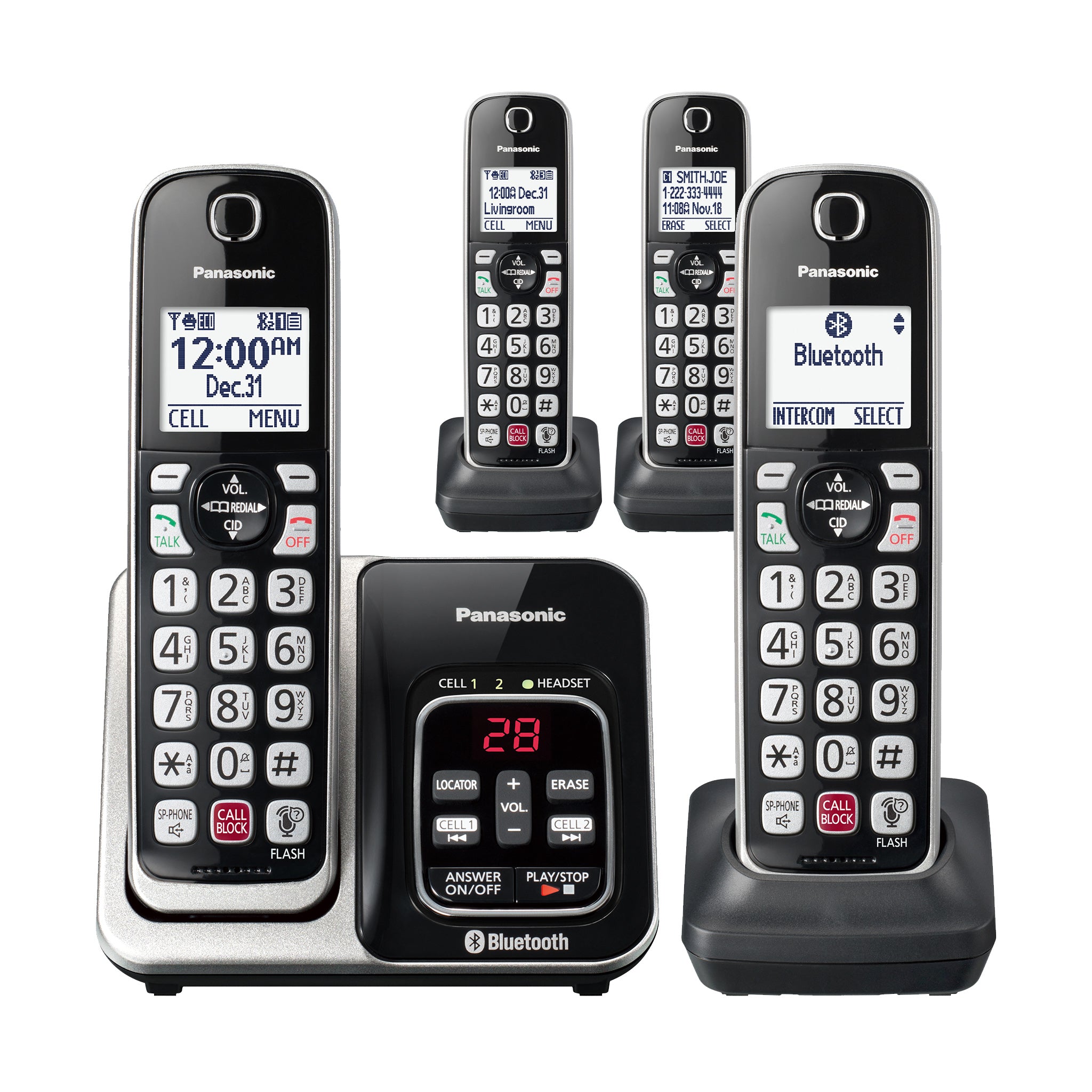 Téléphone sans fil Link2Cell - Série KX-TGD86x