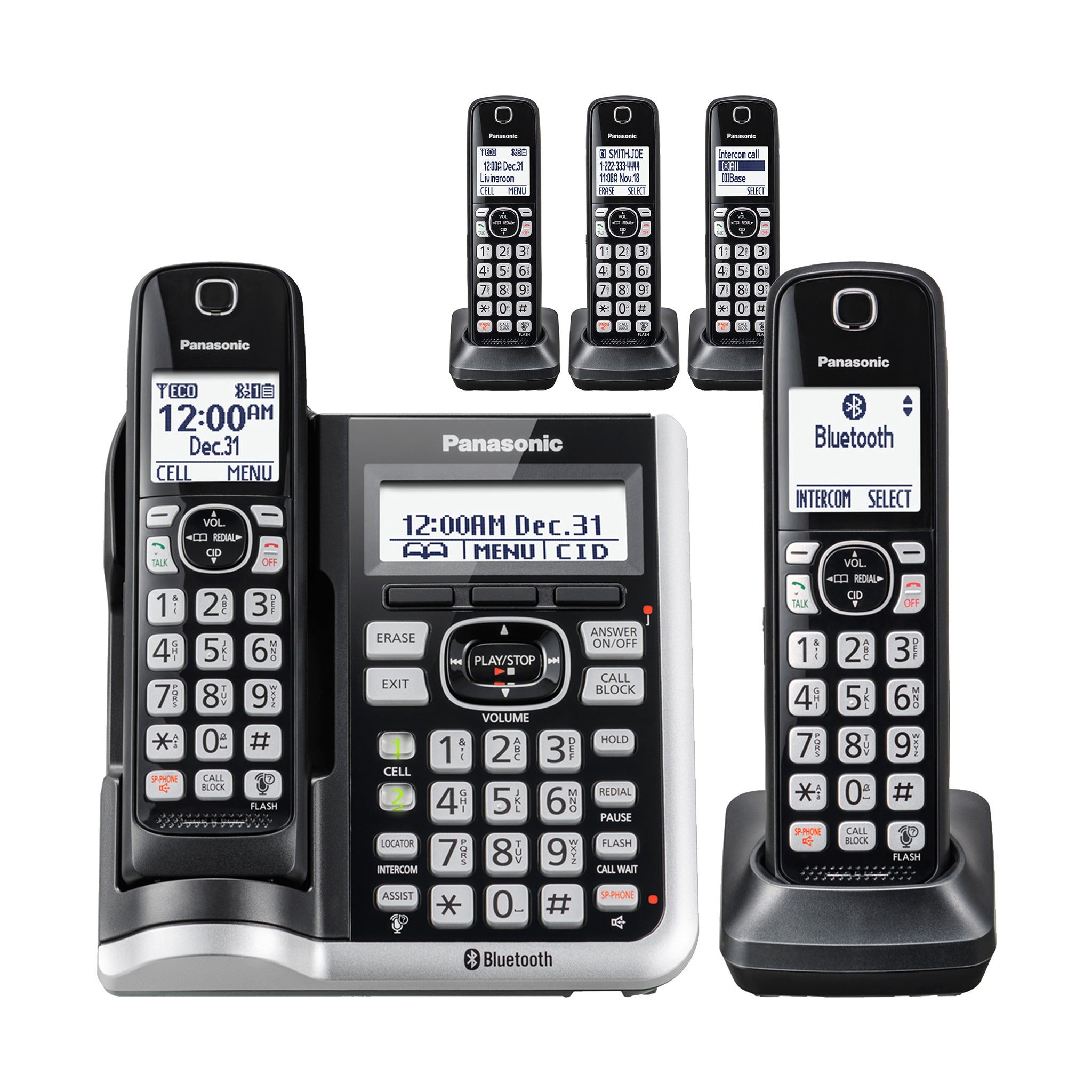 Téléphone sans fil PANASONIC KX TG5522FRW