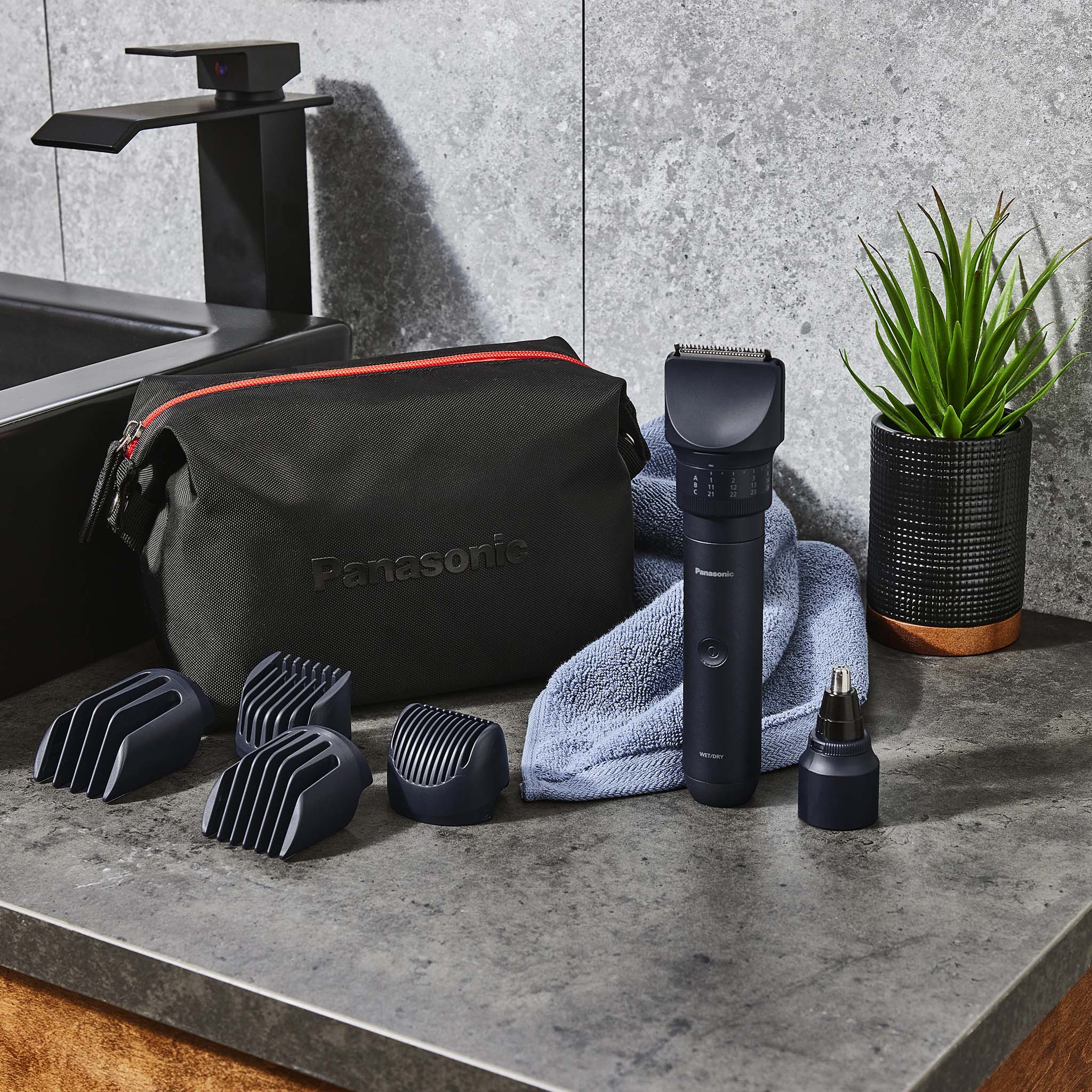 The Precision Trimming Kit + Toiletry Bag