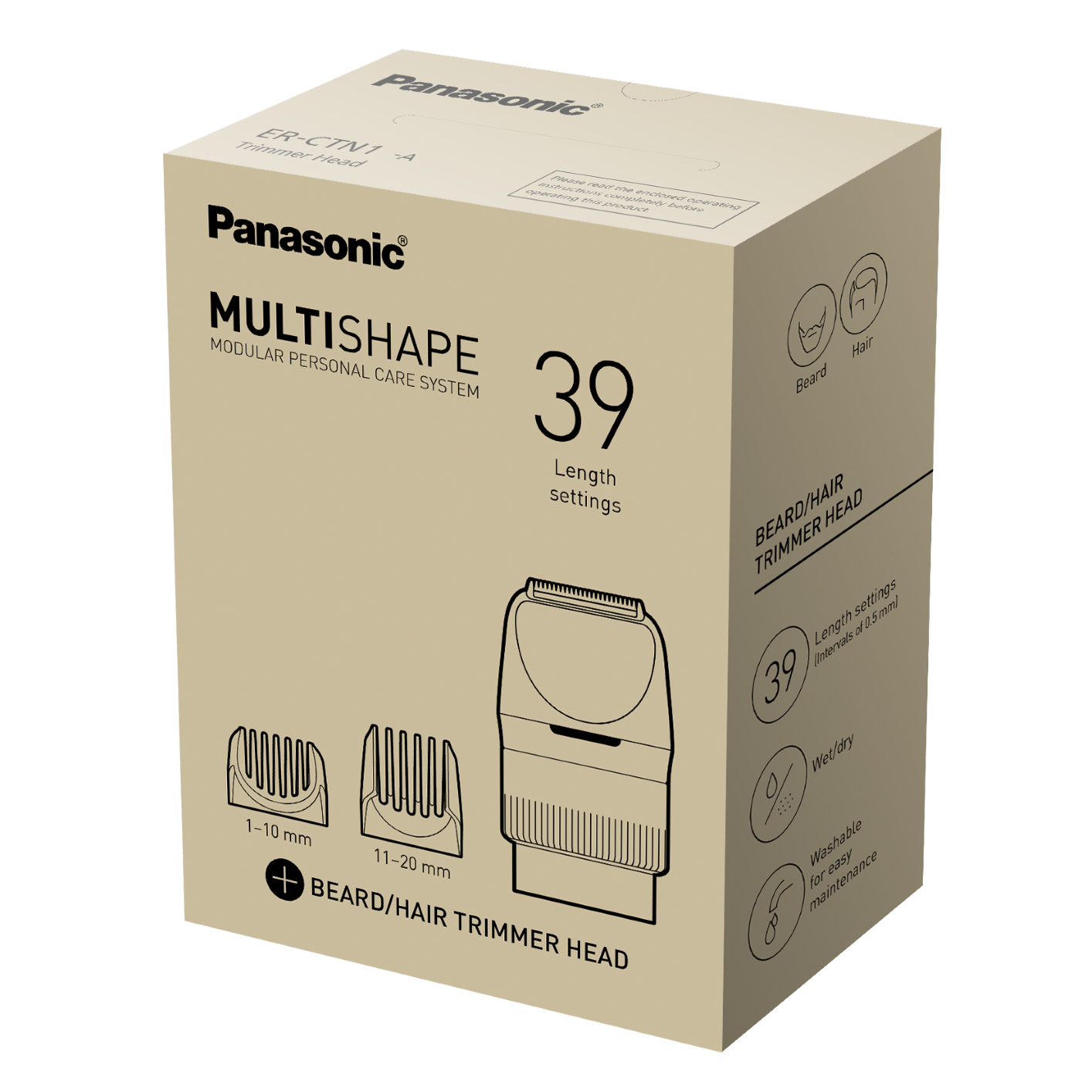 Panasonic Trimmer Beard & Hair MultiShape Head