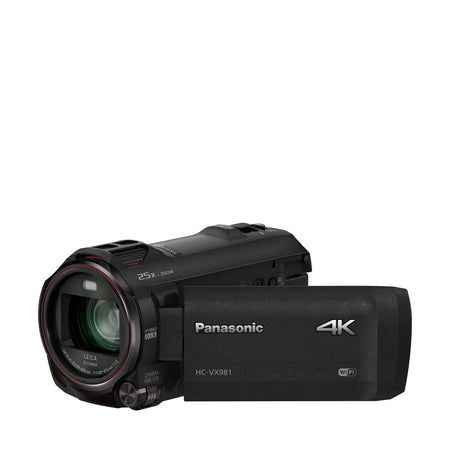 Panasonic 4K Camcorder with 20X Optical Zoom - HC-VX981-K