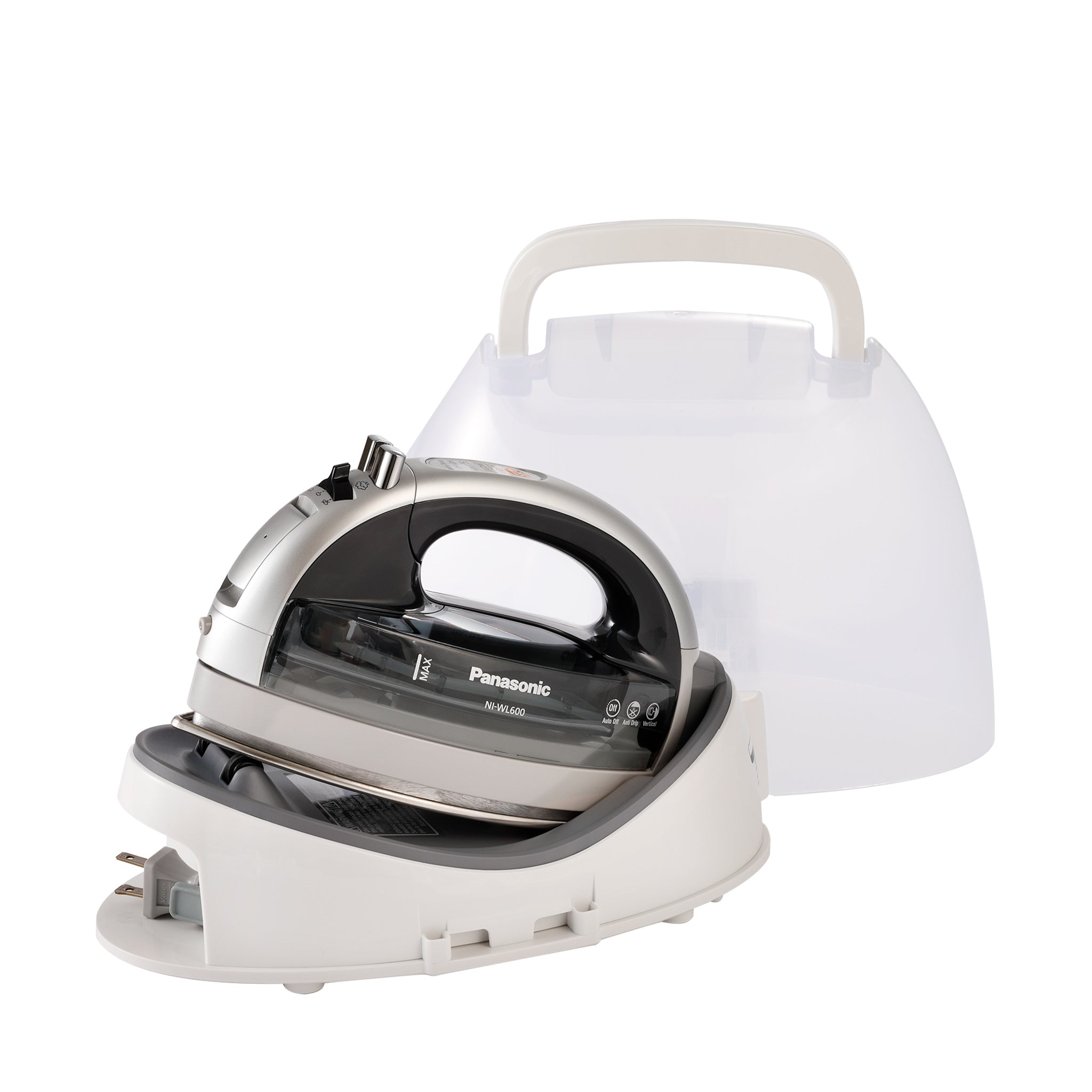 Cordless Steam/Dry Iron 1500W, Stainless Plate
