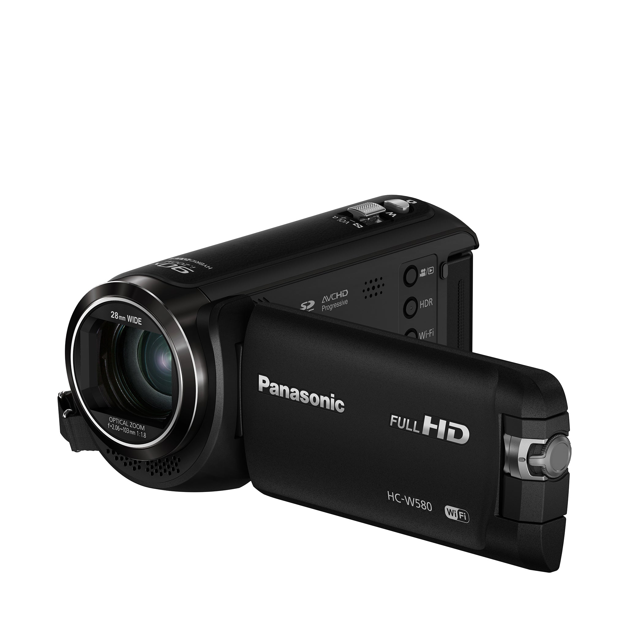 Full HD Camcorder 50X Stabilized Optical Zoom, Twin Camera