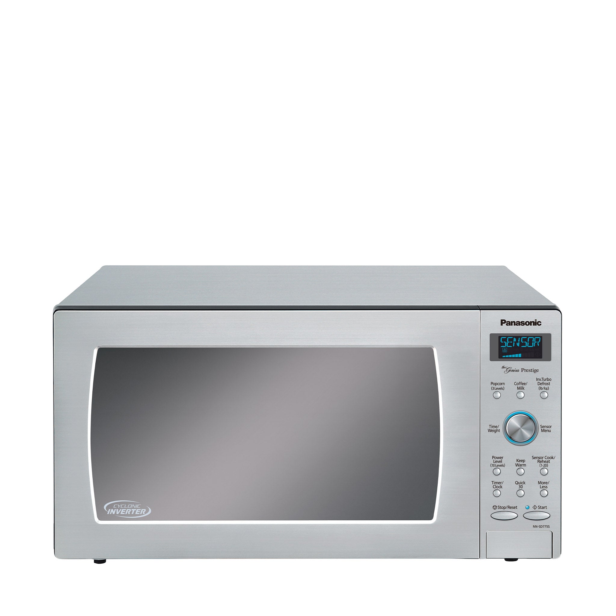 1.6 cu.ft. Cyclonic Wave Inverter Microwave, 1250W - NN-SD775S