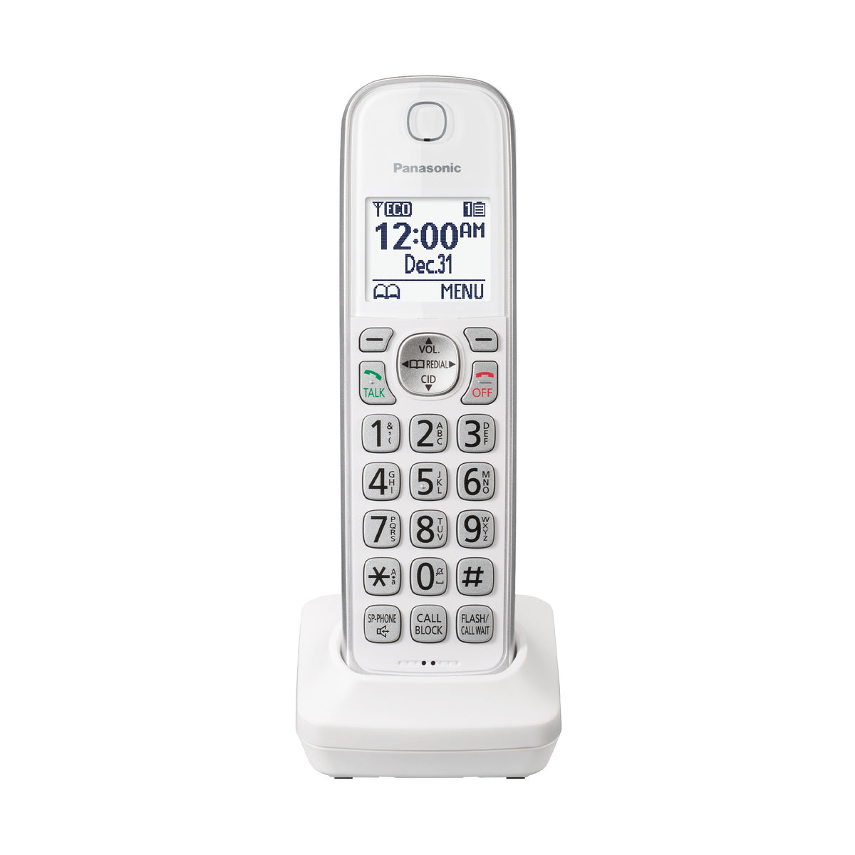 Panasonic Additional Cordless Phone Handset for use with KXTGD63x